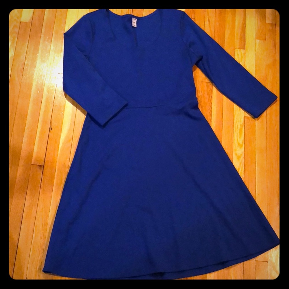 Royal blue old navy dress sz M